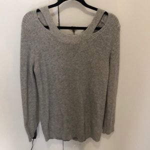 Grey oversized sweater
